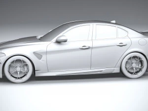 Alfa Romeo Giulia GTA 2021 3D Model