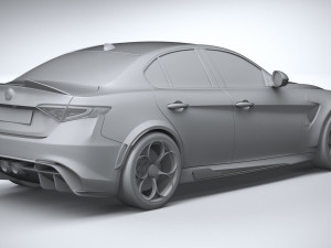 Alfa Romeo Giulia GTA 2021 Modelo 3D