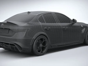 Alfa Romeo Giulia GTA 2021 3D Model