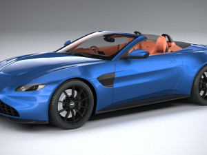 aston martin vantage roadster 2021 3D Model