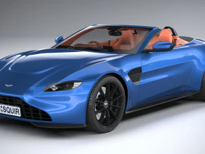 Aston Martin Vantage Roadster 2021 3D Model