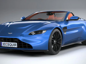 Aston Martin Vantage Roadster 2021 3D Model