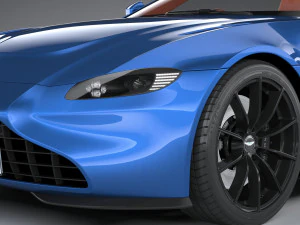 Aston Martin Vantage Roadster 2021 3D Model