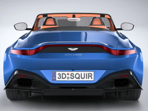 Aston Martin Vantage Roadster 2021 3D Model