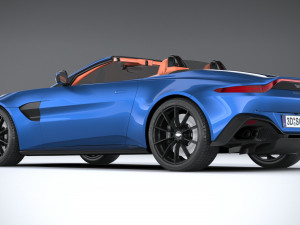 Aston Martin Vantage Roadster 2021 3D मॉडल