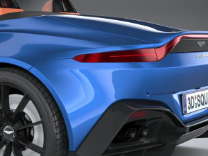 Aston Martin Vantage Roadster 2021 3D Model