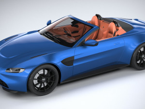 Aston Martin Vantage Roadster 2021 3D मॉडल