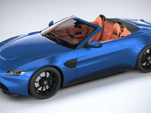 Aston Martin Vantage Roadster 2021 3D Model