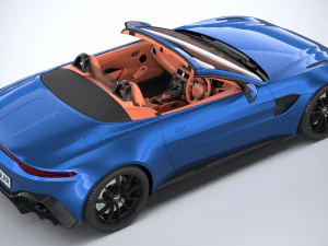 Aston Martin Vantage Roadster 2021 3D Model