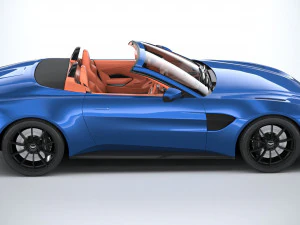 Aston Martin Vantage Roadster 2021 3D Model