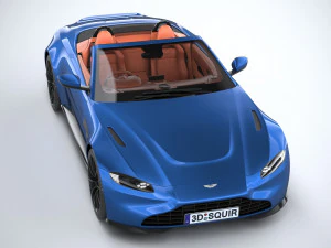 Aston Martin Vantage Roadster 2021 3D Model