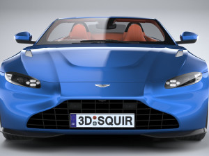 Aston Martin Vantage Roadster 2021 3D मॉडल