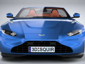 Aston Martin Vantage Roadster 2021 3D Model