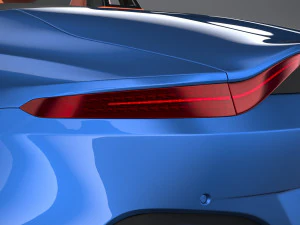Aston Martin Vantage Roadster 2021 3D Model