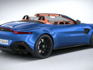 Aston Martin Vantage Roadster 2021 3D Model