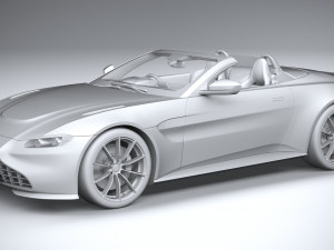 Aston Martin Vantage Roadster 2021 3D मॉडल