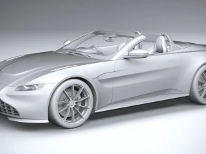 Aston Martin Vantage Roadster 2021 3D Model