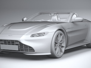 Aston Martin Vantage Roadster 2021 3D मॉडल