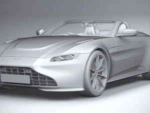 Aston Martin Vantage Roadster 2021 3D Model