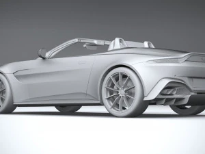 Aston Martin Vantage Roadster 2021 3D Model