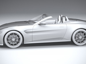 Aston Martin Vantage Roadster 2021 3D मॉडल