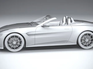 Aston Martin Vantage Roadster 2021 3D Model
