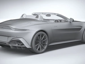 Aston Martin Vantage Roadster 2021 3D Model
