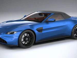Aston Martin Vantage Roadster 2021 3D Model