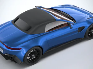 Aston Martin Vantage Roadster 2021 3D Model