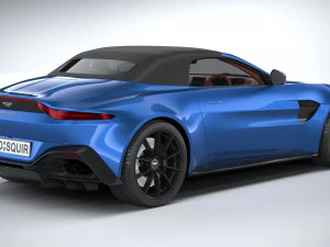 Aston Martin Vantage Roadster 2021 3D Model