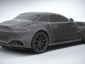 Aston Martin Vantage Roadster 2021 3D Model