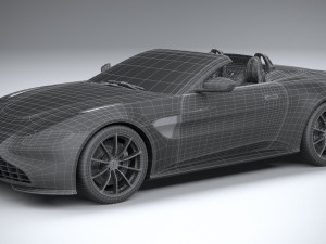 Aston Martin Vantage Roadster 2021 3D मॉडल