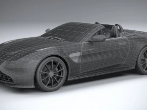 Aston Martin Vantage Roadster 2021 3D Model