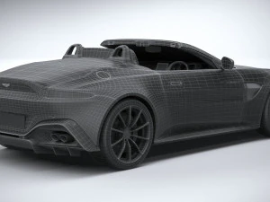 Aston Martin Vantage Roadster 2021 3D Model