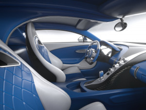 Bugatti Chiron 2020 3D Модель