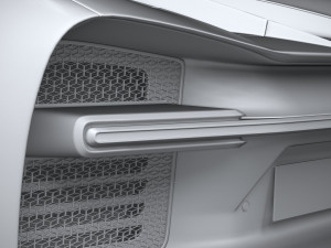 Bugatti Chiron 2020 3D Модель
