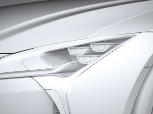 Lexus LC 500 Convertible 2021 Modelo 3D