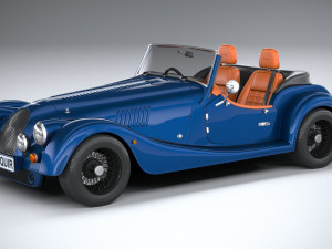 Morgan Plus Four 2021 3D 模型
