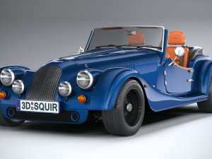 Morgan Plus Four 2021 3D Model