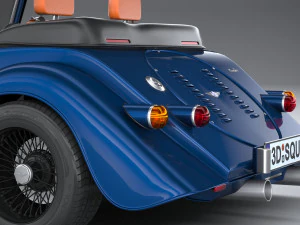 Morgan Plus Four 2021 3D Model