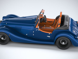 Morgan Plus Four 2021 3D Model