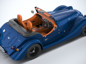 Morgan Plus Four 2021 3D Model