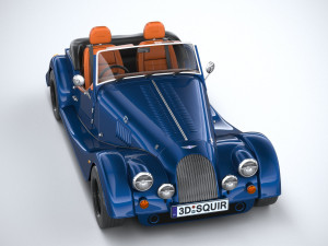 Morgan Plus Four 2021 3D Model