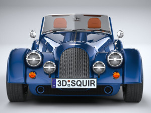 Morgan Plus Four 2021 3D Model