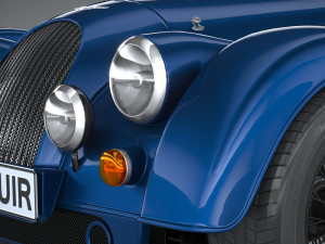 Morgan Plus Four 2021 3D Model