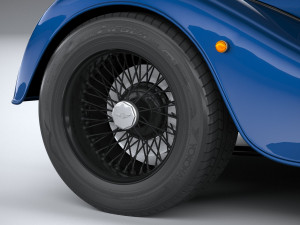 Morgan Plus Four 2021 3D Model