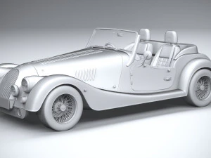Morgan Plus Four 2021 3D Model