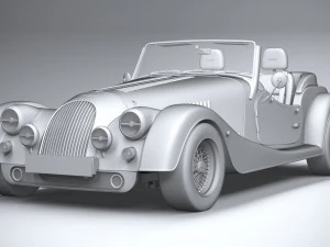 Morgan Plus Four 2021 3D Model