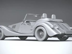 Morgan Plus Four 2021 3D Model
