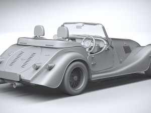 Morgan Plus Four 2021 3D Model
